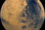 A photo of Mars from NASA's Viking spacecraft, which launched in 1975.